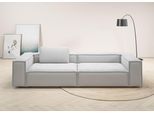 3-Sitzer HOME AFFAIRE "Watertown moderner 3-Sitzer", grau, B:306cm H:68cm T:118cm, 94% Polyester, 6% Nylon, Sofas, 3-Sitzer, extra breites Sofa mit in eleganten Bezügen & großzügiger Sitzfläche