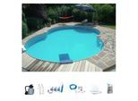 Achtformpool MY POOL BWT "SAMOA 3", weiß, B:320cm H:120cm L:525cm, Schwimmbecken, Achtformpool, in verschiedenen Größen erhältlich