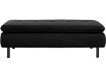 Hockerbank HOME AFFAIRE "Birkholm", schwarz, B:137cm H:44cm T:65cm, 98% Polyester 2% Polyamid, Hocker, Hockerbank, passend zur Serie "Birkholm", B/T/H: 137/65/44 cm