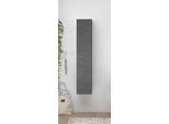 Mehrzweckschrank HOME AFFAIRE "Infinity", braun (mercure), B:29cm H:138cm T:30cm, Schränke, Mehrzweckschrank, Höhe 138 cm