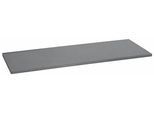 Arbeitsplatte WIHO KÜCHEN "Ela", grau (granit grau), B:161cm H:2,8cm T:96cm, Holzwerkstoff, Tischplatten, Arbeitsplatte, für Kochinsel »Ela«, Breite 161 cm