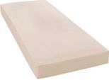 Spannbettlaken JANINE "MAKO-FEINJERSEY 5007", beige (naturell), L:200cm, Mako-Jersey, Obermaterial: 100% Baumwolle, Bettlaken, Spannbettlaken, aus 100% Baumwolle, für Matratzen bis 26 cm Höhe