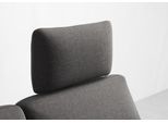 Kopfstütze SIT & MORE "Farö", grau (fango), B:50cm H:25cm T:12cm, Polsterauflagen, Kopfstütze, im 2-er Set