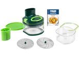Zerkleinerer GENIUS "Nicer Dicer Pegasus", grün, Zerkleinerer, Zerkleinerer, Set 12-tlg., inkl. Behälter u. Deckel