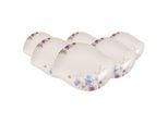 Schale VILLEROY & BOCH "Schalen Mariefleur Gris Serve & Salad 34 x 26 cm 6er Set bunt", bunt, L:34cm, Schüsseln, Schale