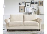 Schlafsofa BALI "ELISA Dauerschläfer in 140 und 160er Breite", beige (hellbeige), B:211cm, 92% Polyester, 8% Polyacryl, Sofas, Schlafsofa, komfortabler Ergoflex-Lattenrost