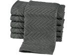 Gaestehandtuecher ROSS "Sensual 9001", grau (anthrazit), B:30cm L:50cm, Frottier, Obermaterial: 100% Baumwolle, Handtücher, Gaestehandtuecher, 100% Baumwolle