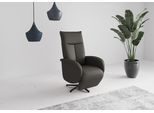 TV-Sessel SIT & MORE "Juma, inkl. Drehfunktion & Kopfteilverstellung", grau (anthrazit), B:75cm H:110cm T:82cm, Sessel, TV-Sessel, Höhe Armlehne 66 cm, wahlweise mit Aufstehhilfe, 2 Motoren und Akku