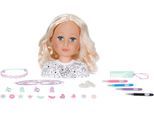 Frisier- & Schminkkopf BABY BORN "Stylingkopf Kreativ", bunt, Frisierköpfe, KinderH:22cm, Frisier- & Schminkkopf, mit Zubehör, H:22cm