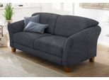3-Sitzer HOME AFFAIRE "Gotland", grau (dunkelgrau), B:192cm H:84cm T:89cm, Luxus-Microfaser ALTARA NUBUCK (100% Polyester);90% Polyester/10% Polyamid Luxus-Microfaser (100% Polyester);Struktur (100% Polypropylen), Sofas, 3-Sitzer, in drei Bezugsqualitäten