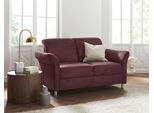 2-Sitzer SIT & MORE "Darwin", rot (bordeaux), B:159cm H:83cm T:96cm, Sofas, 2-Sitzer, inklusive Federkern, wahlweise mit Kopfteilverstellung