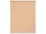 Seitenzugrollo SUNLINES "One size Style uni Verdunkelung" Gr. 4, beige (sand), B:162cm H:180cm, Kunststoff, Metall, Polyester, Rollos, Seitenzugrollo, Made in Germany