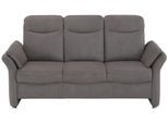 3-Sitzer HOME AFFAIRE "Tahoma", grau (steel), B:199cm H:103cm T:89cm, Sofas, 3-Sitzer, mit Armteilverstellung, Federkern