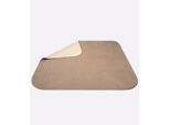 Tagesdecke HEINE HOME Gr. 2, taupe, B:240cm L:210cm, 100% Polyester, Tagesdecken, Tagesdecke