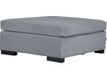 Polsterhocker HOME AFFAIRE "Skara", grau, B:90cm H:48cm T:100cm, 100% Polyester, Hocker, Polsterhocker, Passend zur Serie »Skara«.