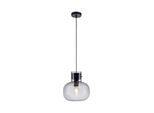 PAUL NEUHAUS Pendelleuchte "SHITAKE", grau (rauchgrau), 1, Ø 25cm, 1 Stk., Leuchten, Pendelleuchte