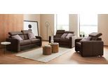 2,5-Sitzer SIT & MORE "Bologna", braun (dunkelbraun), B:173cm H:84cm T:93cm, Sofas, 2 5-Sitzer, inklusive Kopfteilverstellung und Federkern