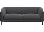 2,5-Sitzer FLEXLUX "Belle Designsofa, Couch, bequem durch Kaltschaum im Sitz", grau (dervit grau), B:188cm H:74cm T:89cm, 100% Polyester, Sofas, 2 5-Sitzer, Skandinavisches Design, In hochwertiger Verarbeitung