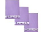 Geschirrtuch FRAMSOHN FROTTIER "Lavendel, aus 100% Baumwolle", lila (lavendel), B:50cm L:70cm, 100% Baumwolle, Geschirrtücher, Geschirrtuch, dichte Feinwebung, mit Bordüre, in Österreich hergestellt, 50x70 cm
