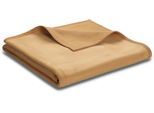 Wohndecke BIEDERLACK "Unicolour", beige (kamel), B:150cm L:200cm, Baumwolle, Polyacryl, Polyester, Wohndecken, Wohndecke, in vielen Farben