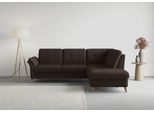 Ecksofa SIT & MORE "Göteborg", braun (dunkelbraun), B:250cm H:90cm T:226cm, Sofas, Ecksofa, inkl. Sitztiefenverstellung, wahlweise mit Bettfunktion & Bettkasten