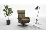 TV-Sessel SIT & MORE "Triple Seven Xtra large, bis 200kg belastbar, mit Herz-Waage Funktion", grün (olive), B:86cm H:113cm T:86cm, Sessel, TV-Sessel, inkl. Kopfteil- & Drehfunktion, wahlweise mit Akku und Aufstehhilfe