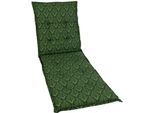 Liegenauflage GO-DE, grün, B:60cm H:7cm T:190cm, Baumwolle, Polyester, Polyurethan, Polsterauflagen, Liegenauflage, Maße ca.: 60 cm x 190 cm x 7 cm