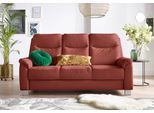 3-Sitzer SIT & MORE "Boccaccio", orange (terra), B:190cm H:104cm T:96cm, Flachgewebe (100% Polyester);Kunstleder SOFTLUX;Luxus-Microfaser (90% Polyester, 10% Polyamid), Sofas, 3-Sitzer, inklusive Federkern und Kopfteilverstellung