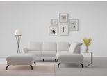 Ecksofa SIT & MORE "Fashion L-Form", grau (hellgrau), B:250cm H:84cm T:207cm, Sofas, Ecksofa, wahlweise mit Kopfteilverstellung und Vorziehsitz, motorisch