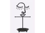 Badaccessoire-Set HEINE HOME, schwarz, Chrom, Badaccessoires-Sets, Badaccessoire-Set