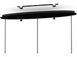 EGLO Hängeleuchte "AGUILARES", schwarz, H: 104,5cm, 1 Stk., Leuchten, Hängeleuchte in schwarz aus Stahl - exkl. E27 - 40W, Hängeleuchte