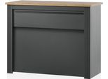 Unterschrank OTTO HOME "KS-Westminster", grau (grau dunkel), B:130cm H:105cm T:60cm, Schränke, Unterschrank, Küchentheke frei im Raum stellbar, Höhe 105 cm, exclusiv by Otto
