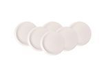 Schale VILLEROY & BOCH "Schale tief NewMoon ø 29 cm 6er Set weiß", weiß, L:29cm, Schüsseln, Schale