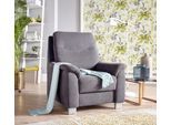Sessel SIT & MORE "Boccaccio", grau, B:90cm H:104cm T:96cm, Kunstleder SOFTLUX;Luxus-Microfaser (90% Polyester, 10% Polyamid);Flachgewebe (100% Polyester), Sessel, Sessel, inklusive Federkern und Kopfteilverstellung
