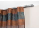 Gardinenschiene GOOD LIFE "Sileno" Gr. 4, silber (silberfarben), L:240cm, Aluminium, Gardinenstangen, Gardinenschiene