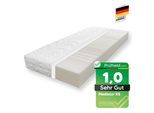 Komfortschaummatratze BECO "Medistar KS, Matratze Kaltschaum-Feeling 90x200 cm, 140x200 cm", transparent (weiß, neutral), B:180cm H:21cm L:200cm, Obermaterial: 100% Polyester, Matratzen, Komfortschaummatratze, Geprüft mit 1,0* "SEHR GUT" & bewertet mit**Deutschland Favorit 2024, Topseller
