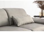 Sofakissen SIT & MORE "Cabana", grau (steel), B:65cm H:25cm T:10cm, 95% Polyester 5% Polyamid, Polsterauflagen, Sofakissen, wahlweise 2er- oder 3er-Nierenkissen-Set
