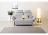 2-Sitzer HOME AFFAIRE "Westerland", silber, B:166cm H:90cm T:89cm, 100% Polyester, Sofas, 2-Sitzer, Federkern-Polsterung. wahlweise mit Armlehnfunktion