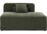 Recamiere HOME AFFAIRE "Sundstrup", grün, B:140cm H:76,5cm T:93cm, 100% Polyester, Sofas, Recamiere, Modulserie, individuelle Zusammenstellung