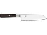 Santokumesser MIYABI "MIYABI 4000FC", braun, Klingenlänge 18cm, Spezialklingenstahl, Stahl, Kochmesser, Santokumesser, Klingenlänge 18 cm, Griff aus Pakkaholz