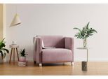 Beistelltisch KAYOOM "Rocio, Ausgefallenes Design,Stabiler Marmor-Sockel", bunt (braun, multi), B:40cm H:54cm T:40cm, Tischplatte: 100% marmorisiertes Glas / Gestell: Marmor, Edelstahl, Tische, Beistelltisch, ausgefallenes Gestell, stabiler Marmorfuß, marmorierte Glasplatte