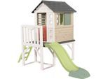Spielhaus SMOBY "Smoby Life Stelzen", bunt, Spielhäuser, KinderB:243cm H:197cm T:160cm, Kunststoff, Spielhaus, Made in Europe, B:243cm H:197cm T:160cm
