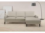 Ecksofa HOME AFFAIRE, beige (taupe), B:244cm H:86cm T:164cm, 100% Polyester, Sofas, Ecksofa, inkl. saugroboterfreundliche Höhe & schmale Armlehnen