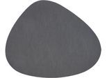 Platzset STUCO "Kaja - Stone-Shape", grau (anthrazit), B:37cm L:44cm, Obermaterial: 82% PVC, 18% Polyester, Platzsets, Platzset