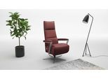 TV-Sessel SIT & MORE "Vario Comfort, inkl. Kopfteilverstellung & 360 Drehfunktion", merlot, B:70cm H:124cm T:85cm, Sessel, TV-Sessel, inkl. Herz-Waage-Funktion & 3 Motoren, Höhe der Armlehnen 64cm