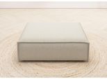 Polsterhocker HOME AFFAIRE "Watertown, XXL Hockerbank passend zum Sofa - ideal als Beistellmodul", beige (sand), B:90cm H:43cm T:120cm, 96% Polyester, 4% Nylon, Hocker, Polsterhocker, erweiterbare Hockerbank mit weicher Polsterung