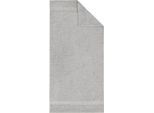 Duschtuch DYCKHOFF "Deep Harmony Comfort", silber, B:70cm L:140cm, Frottier, Obermaterial: 85% Baumwolle, 15% Hanf, Handtücher, Duschtuch, 15% Hanf