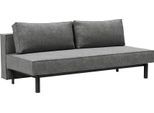 3-Sitzer INNOVATION LIVING ™ "Sly, Schlafsofa, Dauerschlaffunktion, bequem und komfortabel", grau (twist charcoal), B:200cm H:68cm T:94cm, Sofas, 3-Sitzer, Federkernmatratze; leichtgängiger Auszugmechanismus