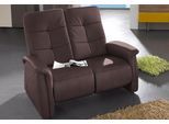 exxpo - sofa fashion "Tivoli, Kinosofa, bequem und komfortabel durch die Relaxfunktion" (2-sitzig), schmale Armlehnen, hohe Rückenlehne