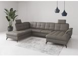 Wohnlandschaft SIT & MORE "Zora", delphine, T:212cm, Sofas, Wohnlandschaft